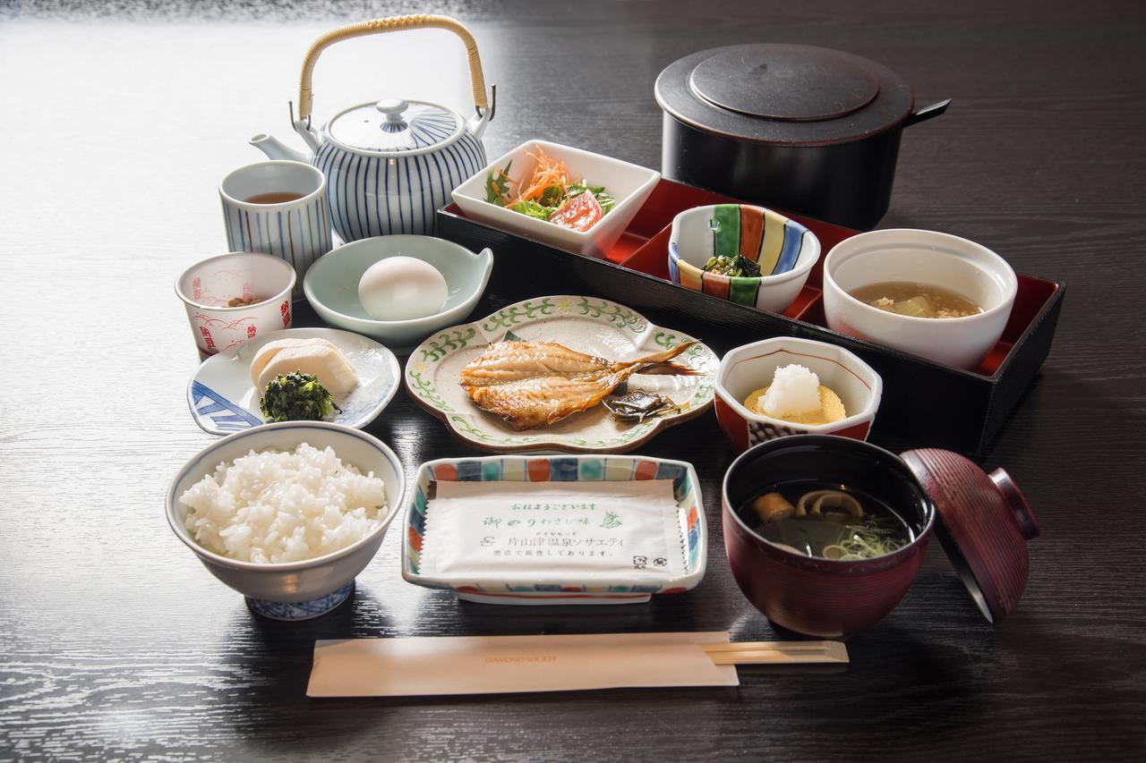 加贺 Diamond Katayamazu Onsen Society酒店 外观 照片